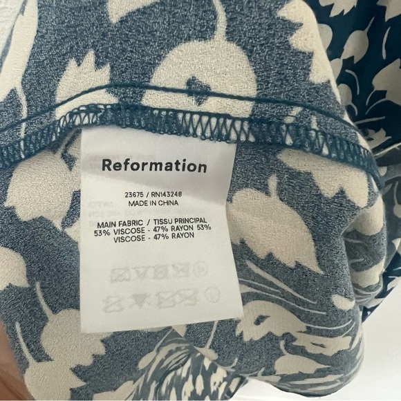 Reformation Laurent Dress in Tuli extra small - Picture 10 of 14